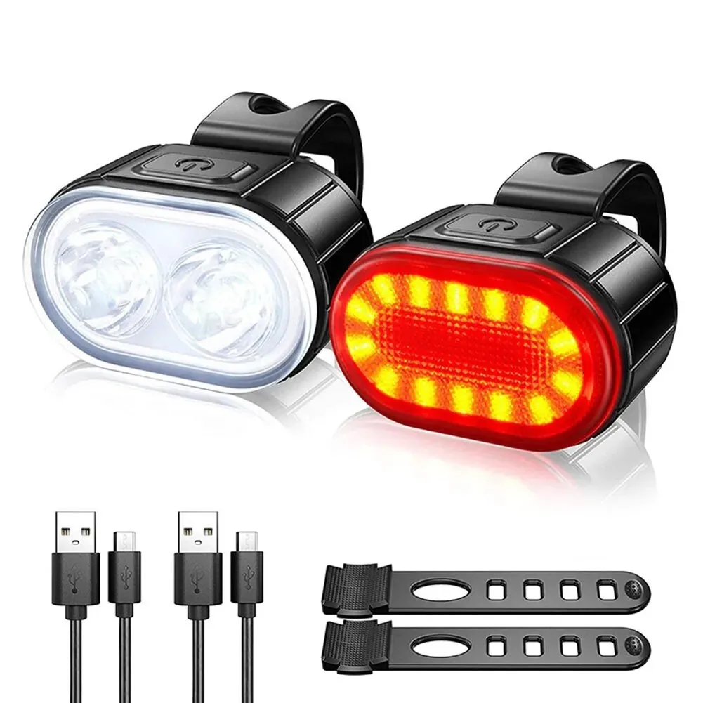 Bike Light Front Rear - Luci per Bicicletta Anteriori e Posteriori