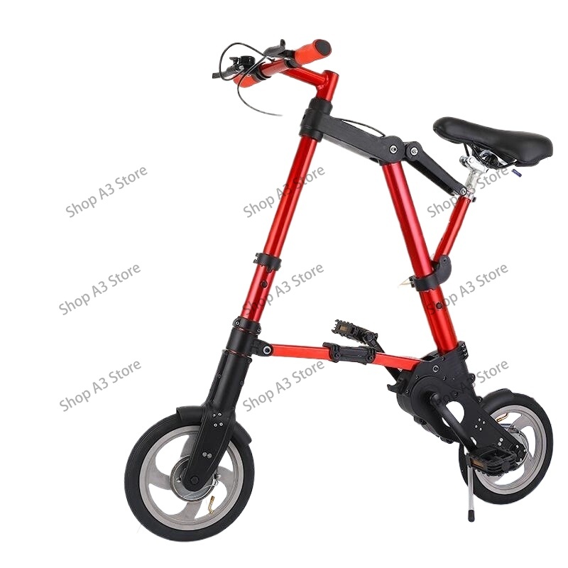 Cycling Commute Distance - Bicicletta Pieghevole Mini da 8 Pollici,