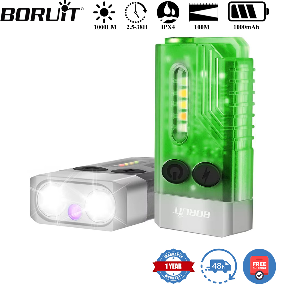 Cycling To Work - BORUiT V10 Portachiavi UV LED EDC