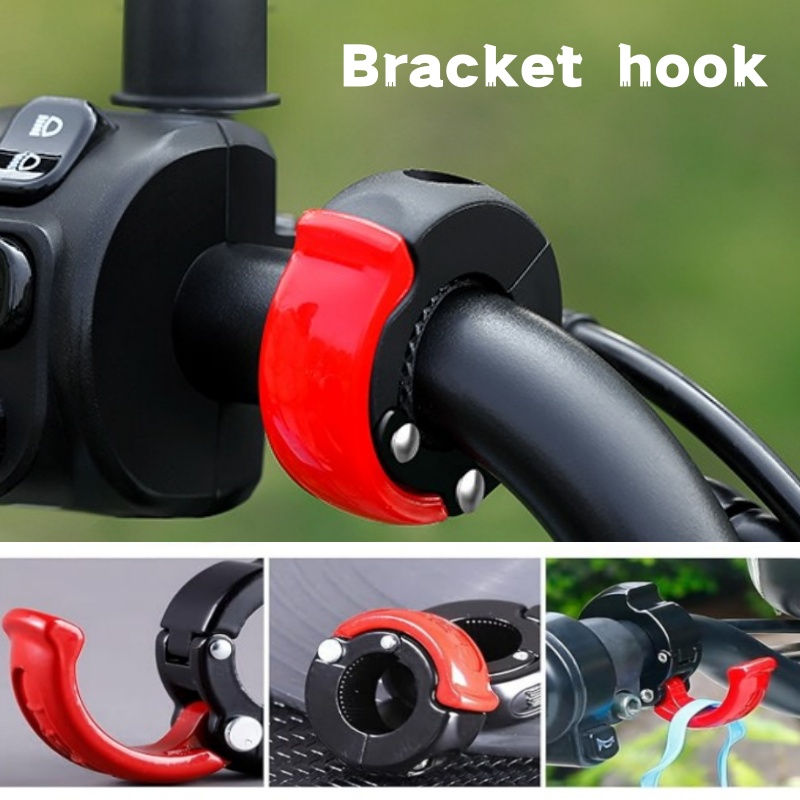 Cycling Commute Bag - Gancio Appendiabiti Multifunzione Sostituibile per Bici