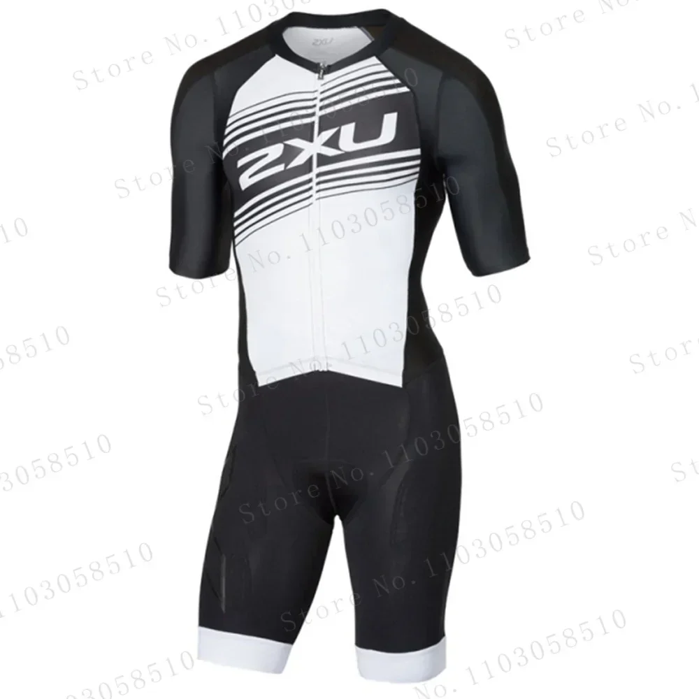 Cycling Commuter Clothing - zxuful Nero Bianco Tuta da Triathlon