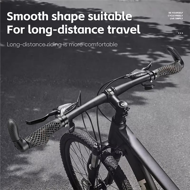 Cycling Commute Distance - Impugnatura Ergonomica Antiscivolo in TPE di