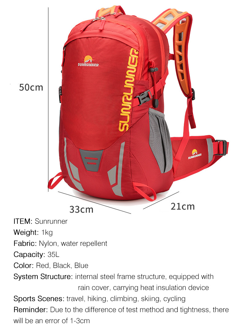 Zaino da Escursionismo 35L, Gr - Cycling Journey recensione e prezzo