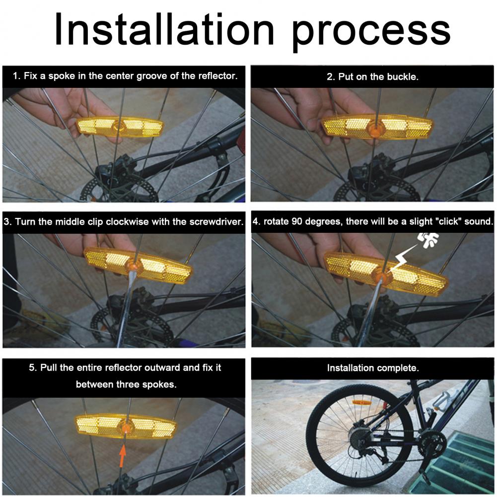 Riflettori per Raggi Biciclett - Spoke Reflector Set recensione e prezzo