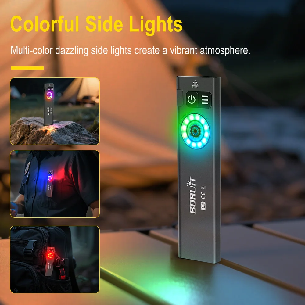 BORUiT U8 650LM EDC Torcia LED - Cycling To Work recensione e prezzo