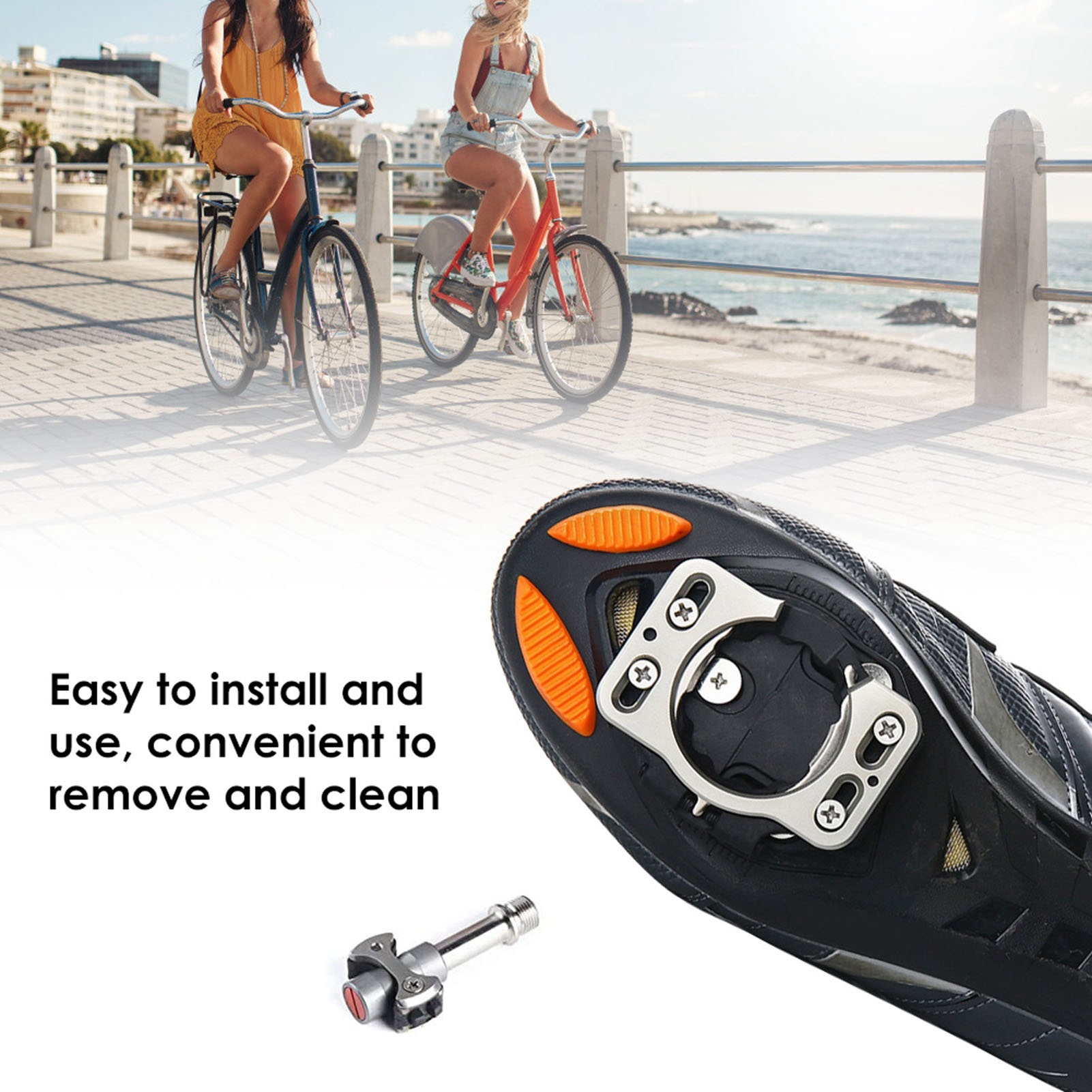 1 paio di tacchette per pedali - Cycling Commuter Shoes recensione e prezzo