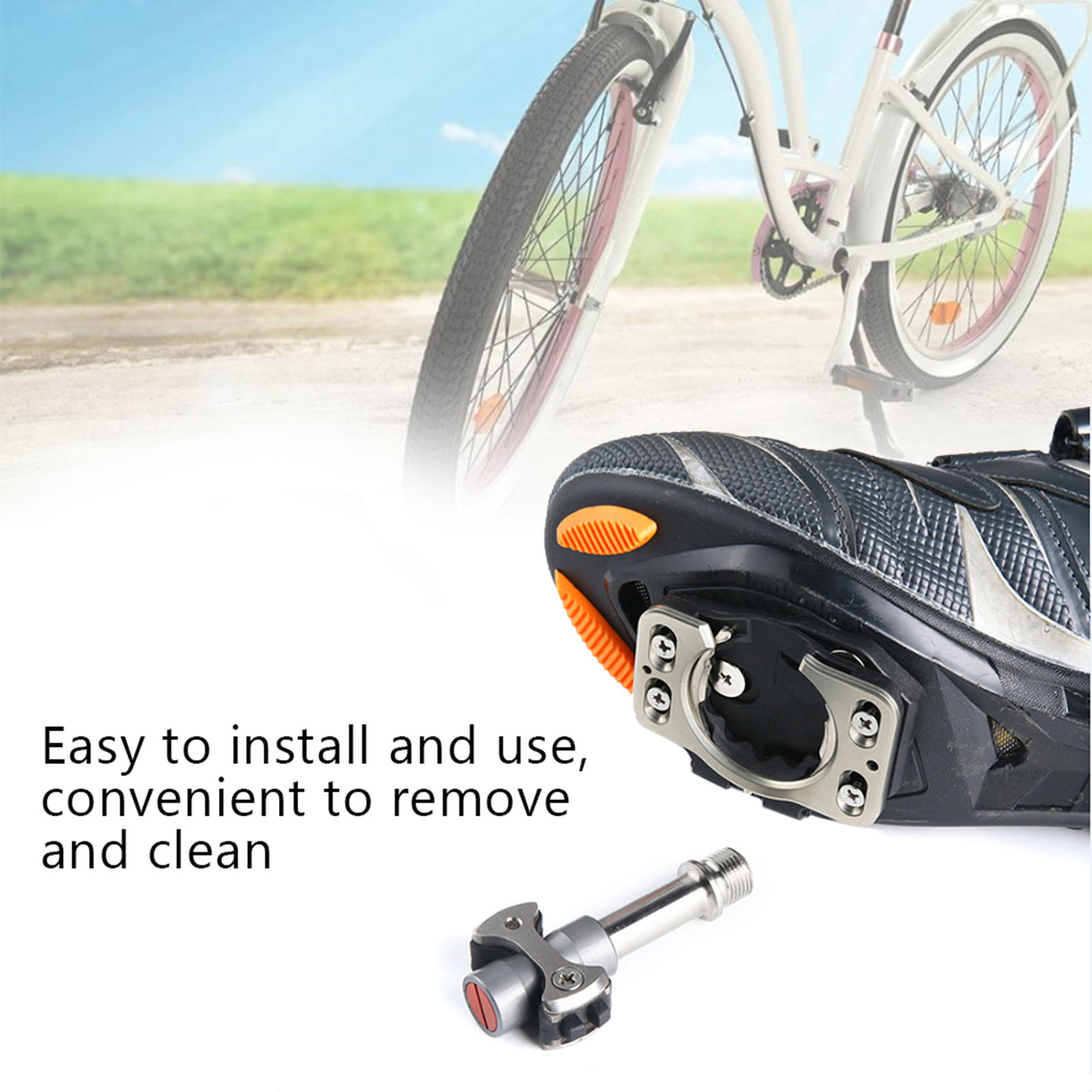 1 paio di tacchette per pedali - Cycling Commuter Shoes recensione e prezzo