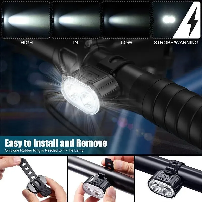 Luci per Bicicletta Anteriori  - Bike Light Front Rear recensione e prezzo