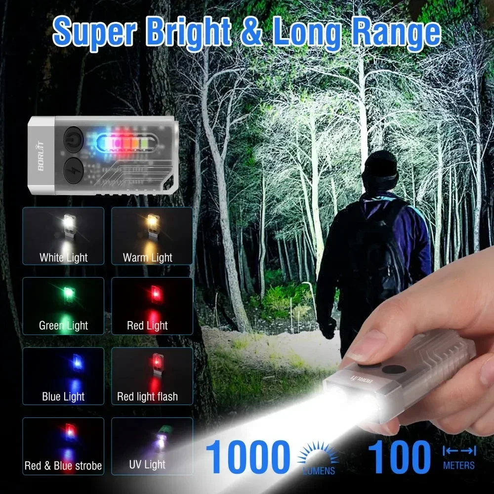 BORUiT V10 Portachiavi UV LED  - Cycling To Work recensione e prezzo