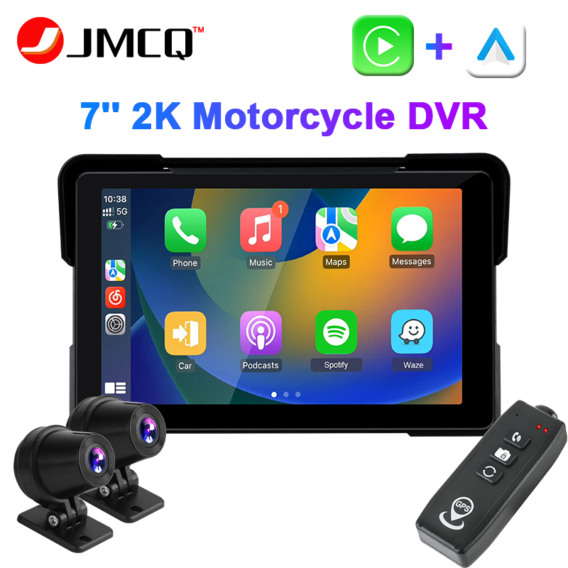 JMCQ 7 pollici 2K moto DVR IPX - Cycling To Work recensione e prezzo